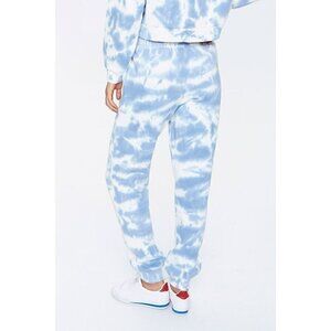 Rewash Women's Size M Blue White Tie Dye Cozy Knit Pull On Joggers NWT